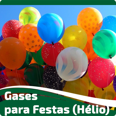 Gases para Festas (Hélio)